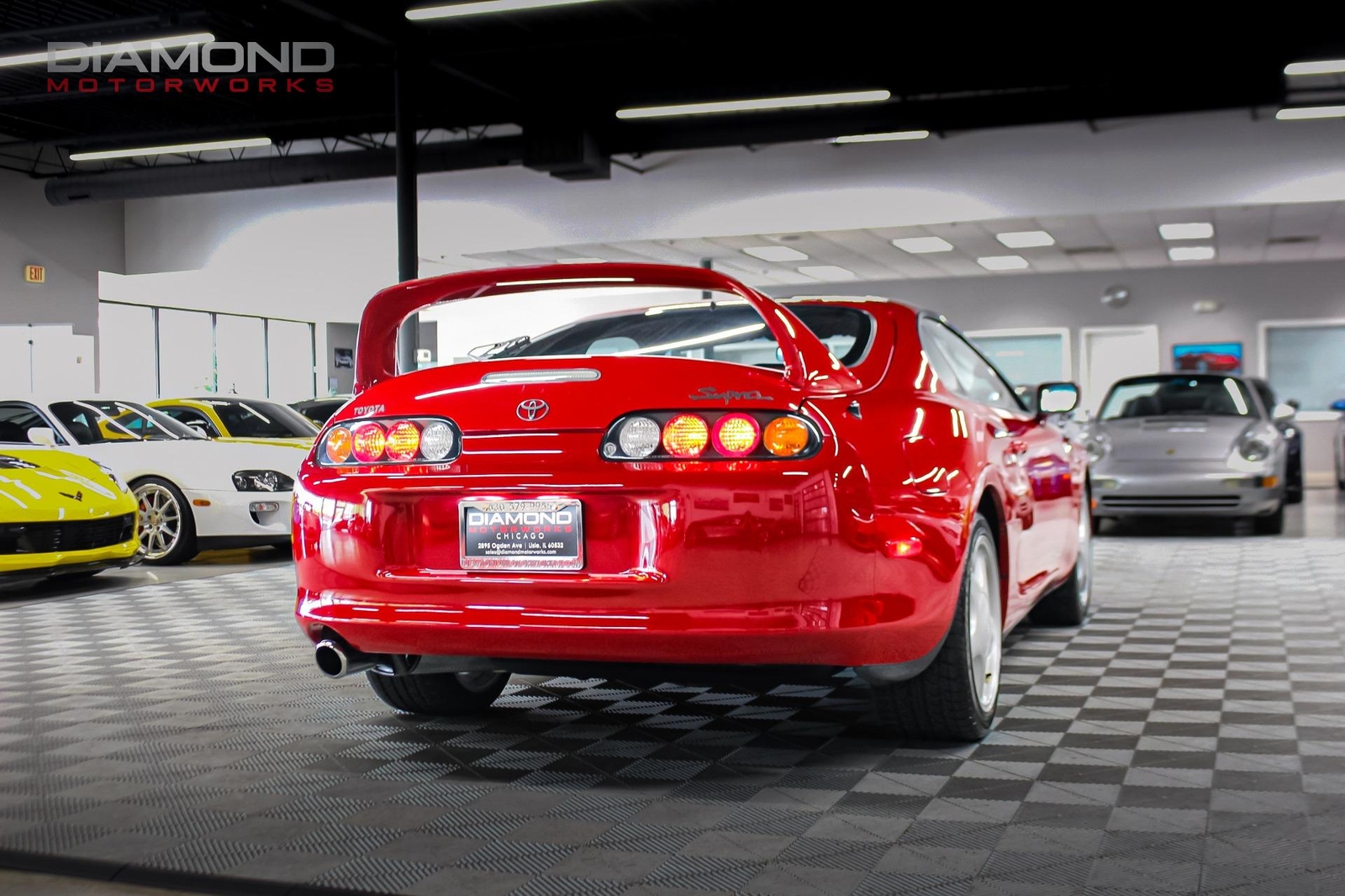 Owner 1994 Toyota Supra Turbo 31024 Miles Renaissance Red Hatchback 3.0L TT I6 2JZ GTE