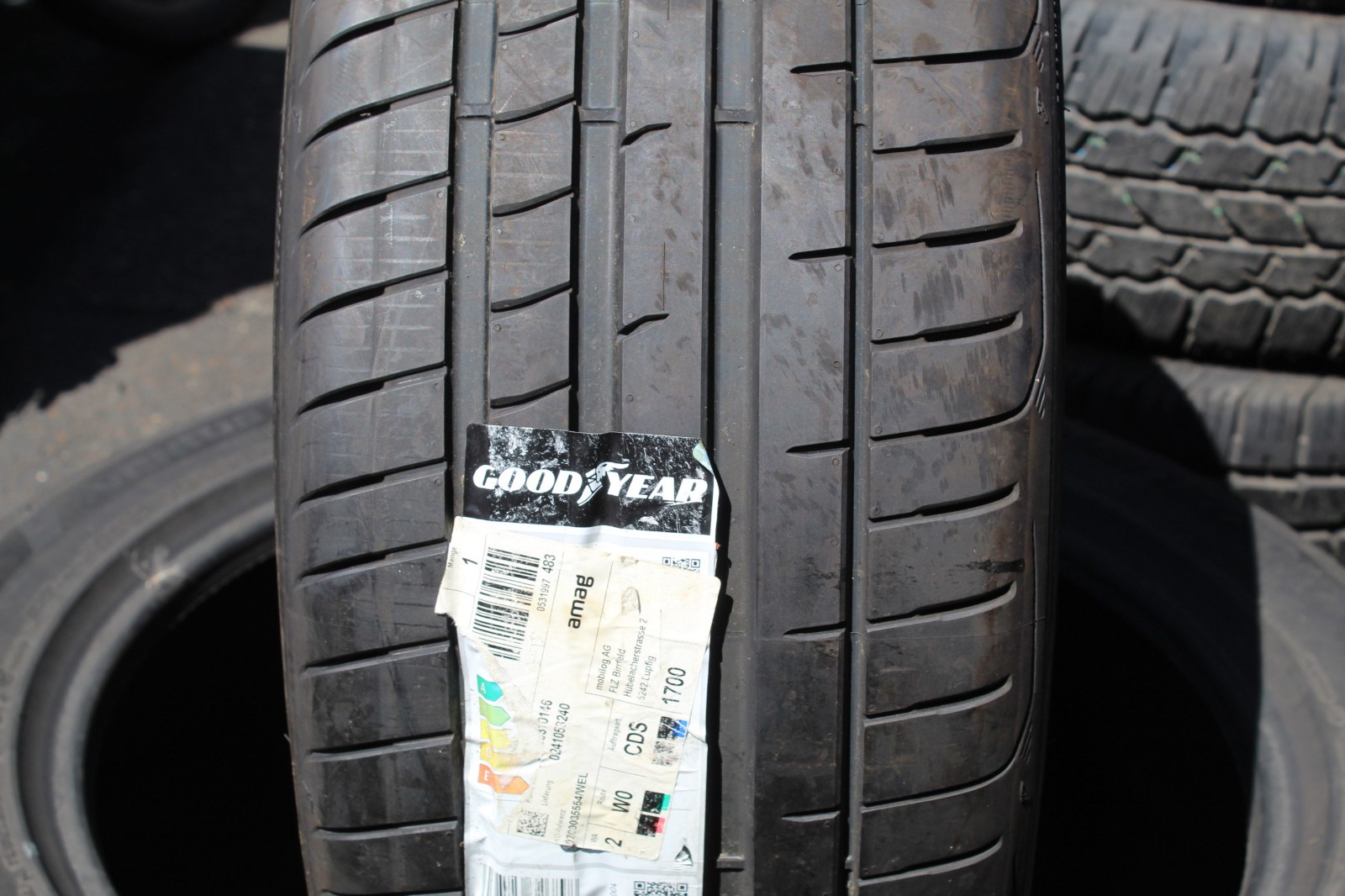 New 235 35 19 Goodyear, Eagle F1, XL, 91Y, x1 Single Tyre (F1_tyres) L3554