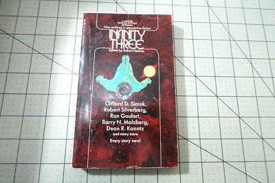 INFINITY THREE ED. BY ROBERT HOSKINS 1972 LANCER BKS PBO DEAN R. KOONTZ FICTION