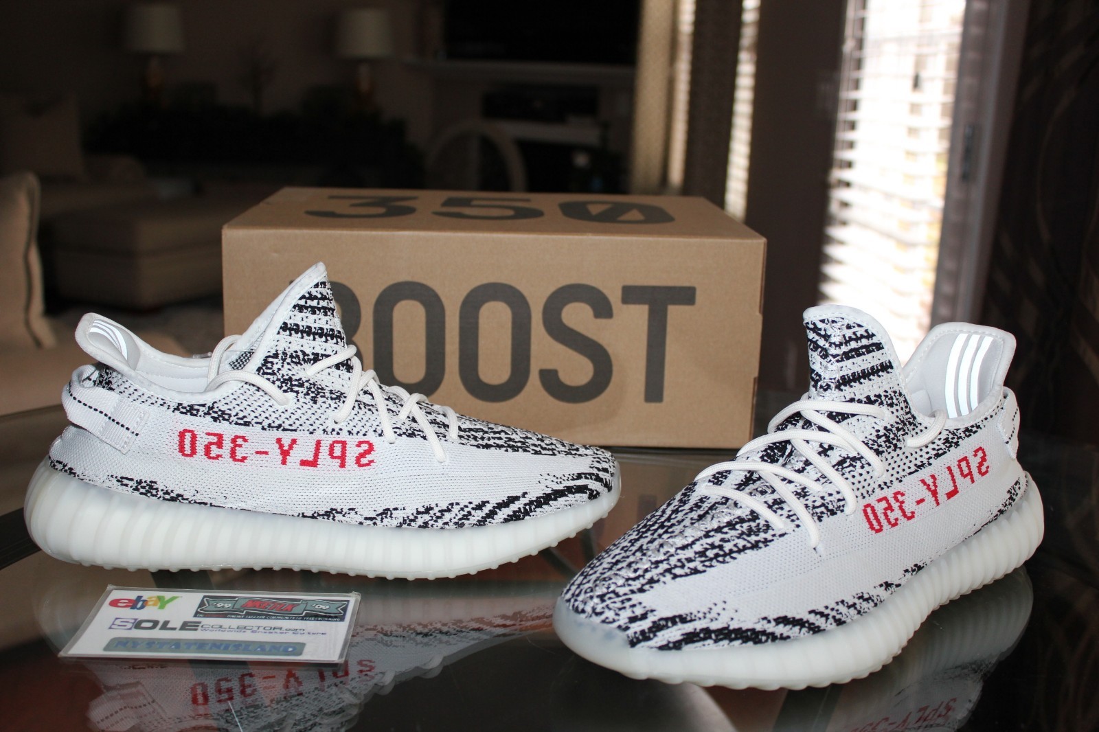 zebra yeezys size 10