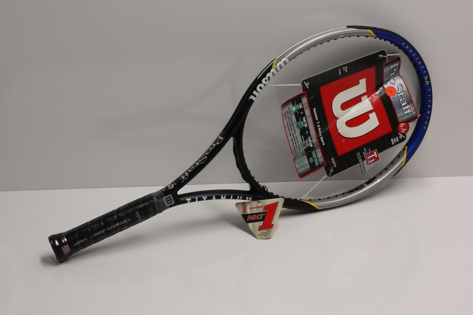 Wilson Pro Staff Titanium 6.6 Old Stock tennis racquet, 4 1