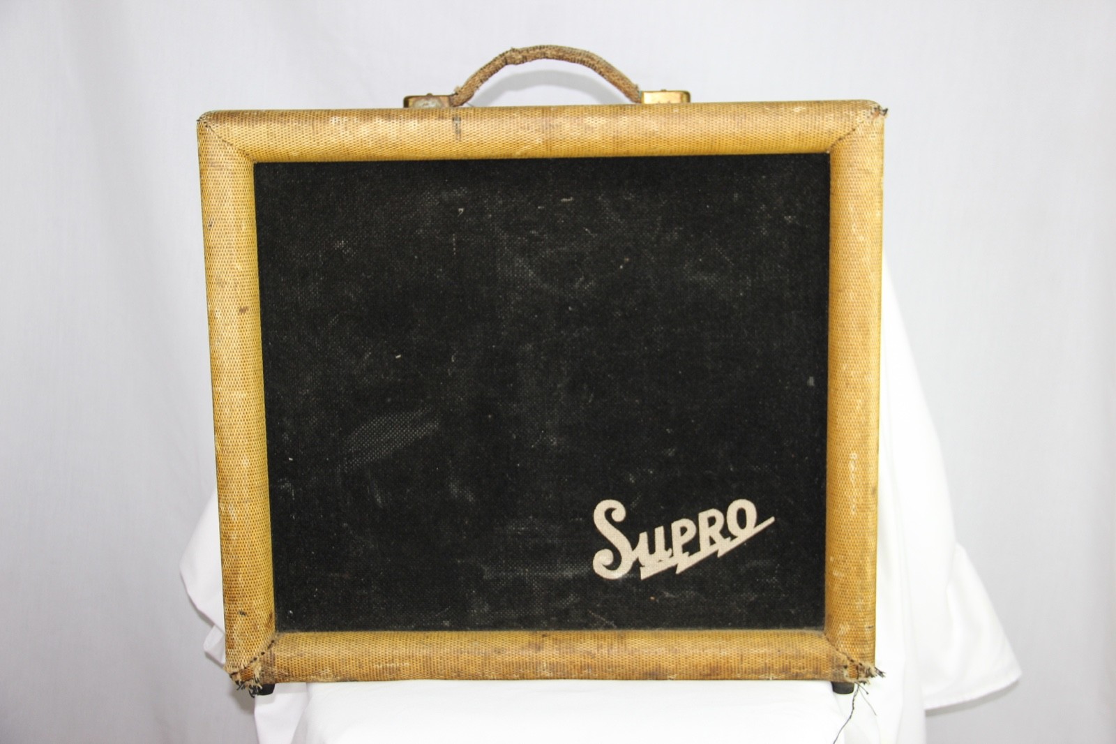 Supro Valco Built Model 1650T Brentwood Tube Amplifier 1955 Tweed