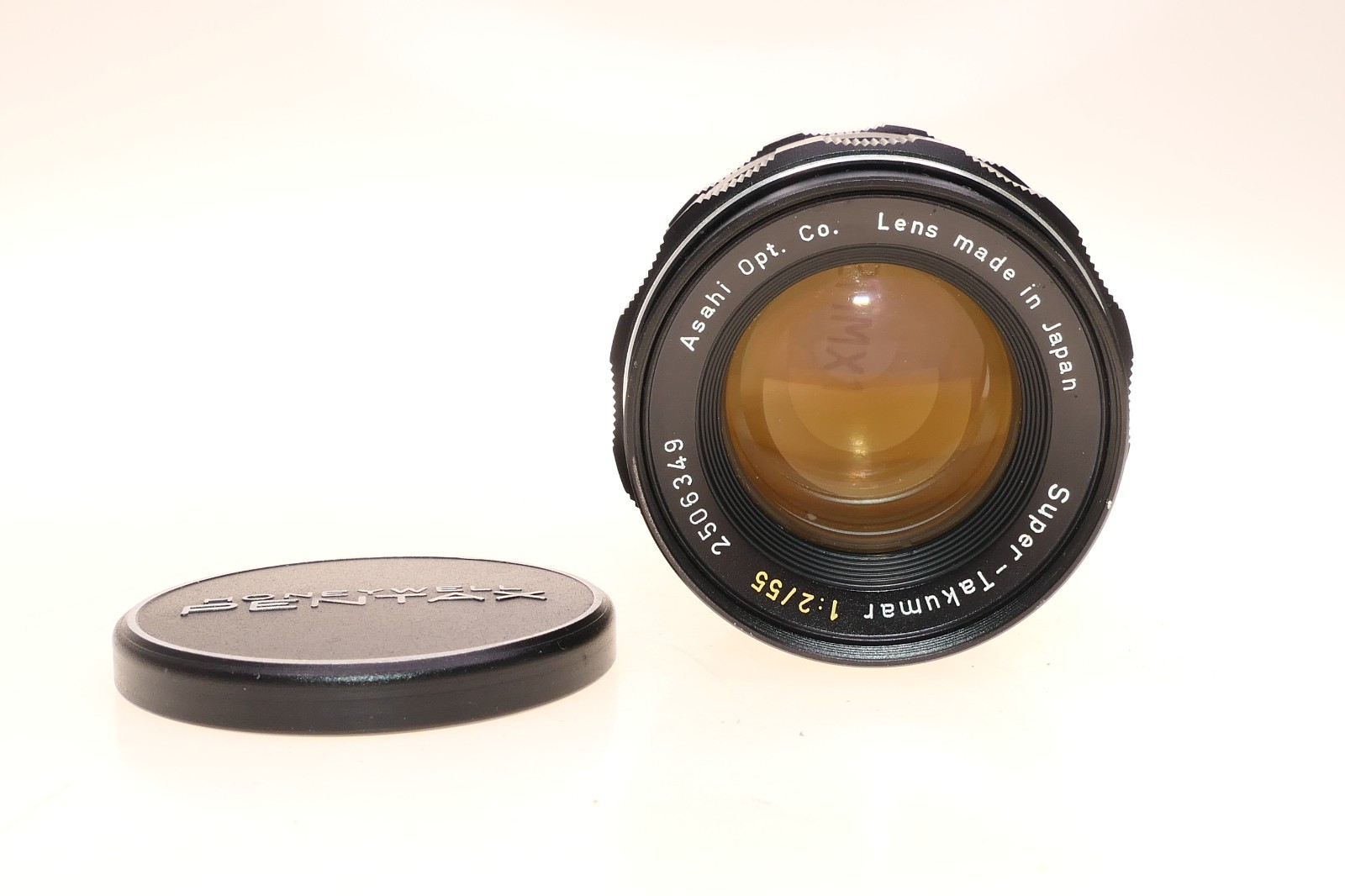Honeywell Pentax Super-Takumar 55mm f/2 normal lens #2506349