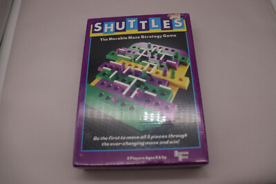 Shuttles The Moveable Strategy Game VMaze Fun 1998 Complete Vtg New Sealed