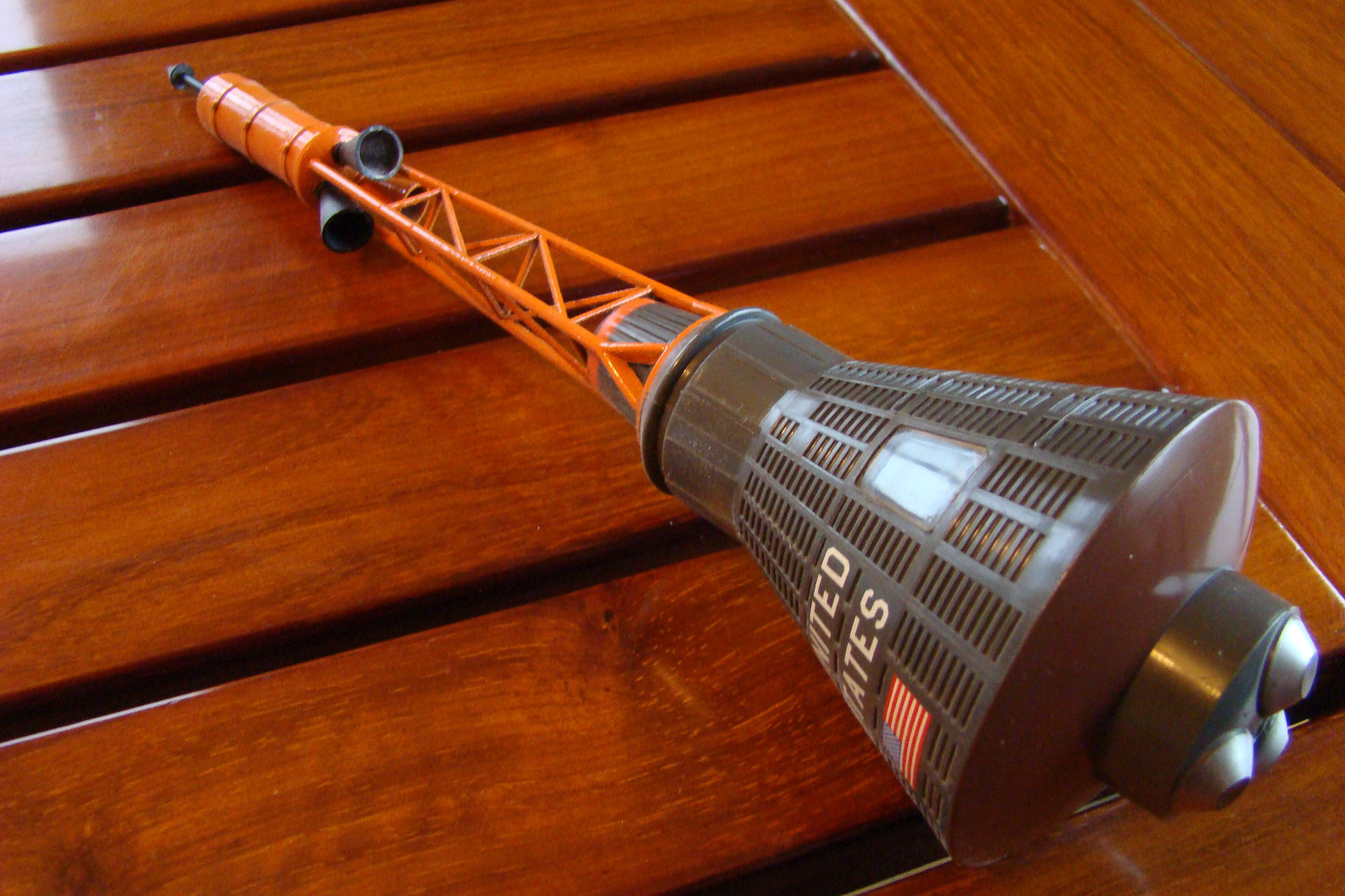 1961 ORIGINAL NASA Mercury Space Capsule Topping Factory