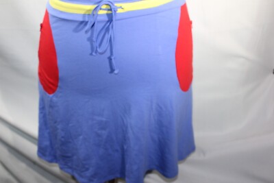 Stephen Burrows Target 20th Anniversary Jersey Pocket Colorblock Skirt XL (B176
