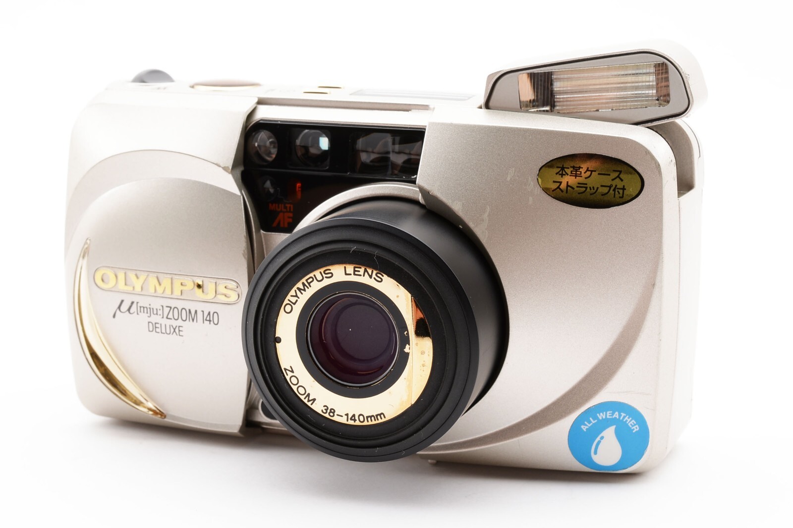 OLYMPUS μ zoom 140 deluxe Olympus ∞ Stylus Zoom 140 Deluxe 35mm film camera (serial