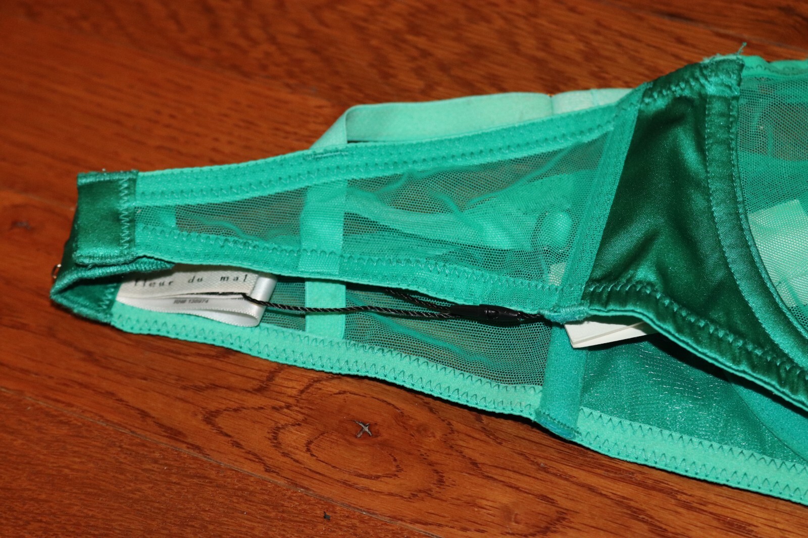 BNWT Fleur Du Mal Mesh Demi Bra MSRP 78!!!