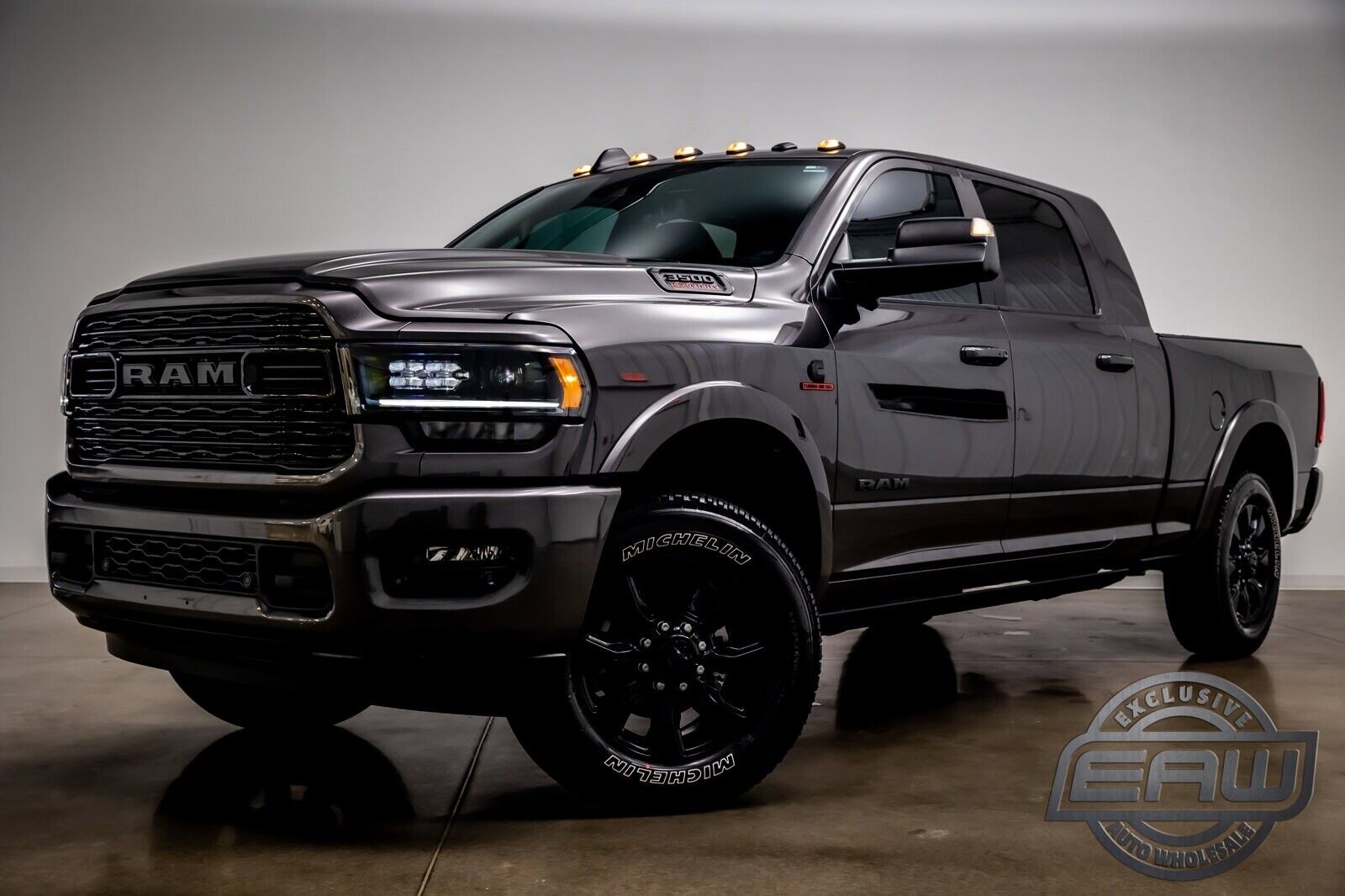 2022 Ram 3500 Limited Mega Cab 9907 Miles Granite Crystal Metallic