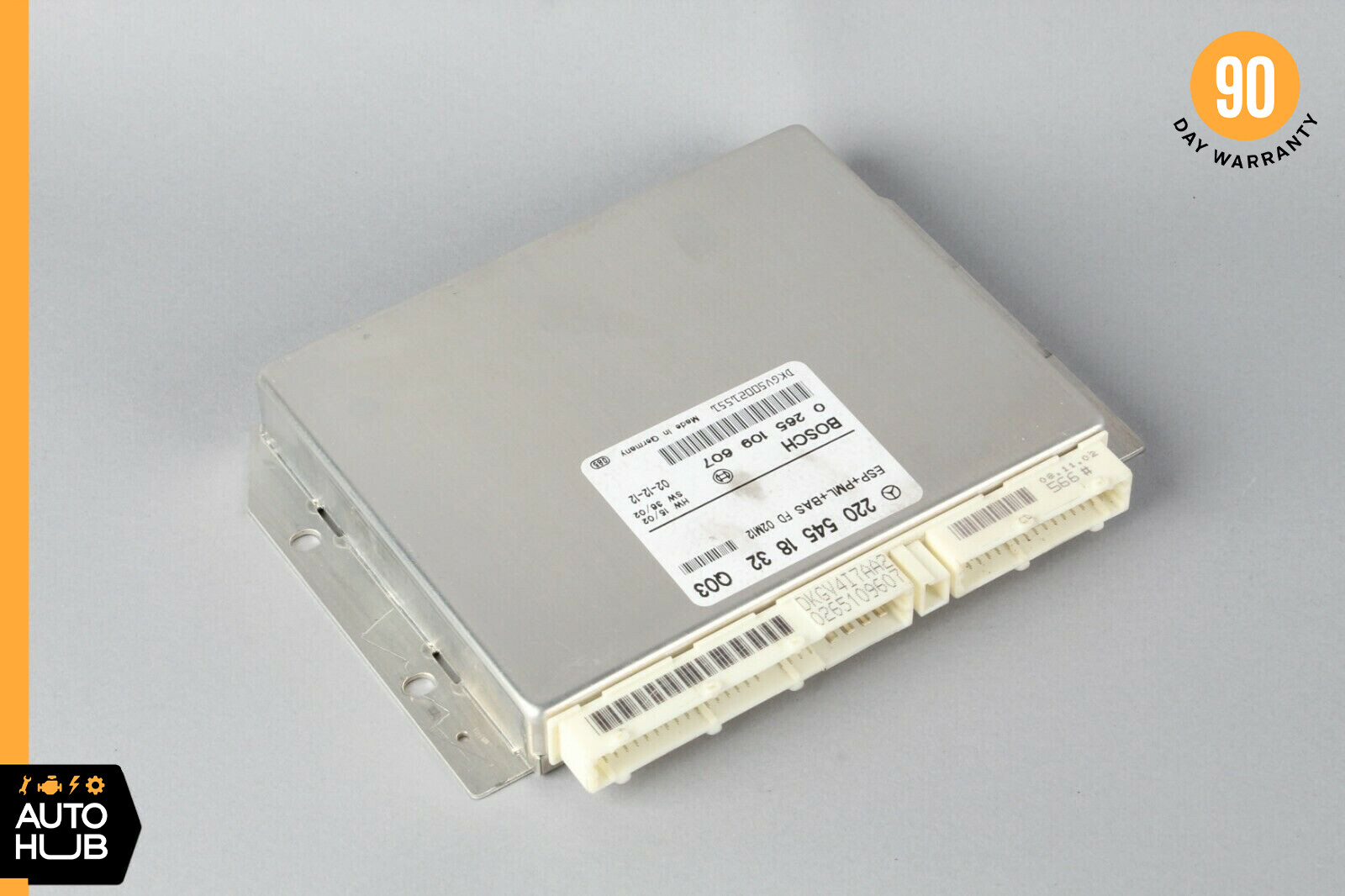 0006 Mercedes W220 Cl500 S500 Pml Bas Abs Esp Control Module