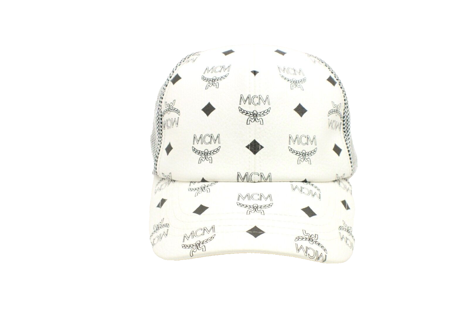 MCM hat in trucker hat style one size white | eBay