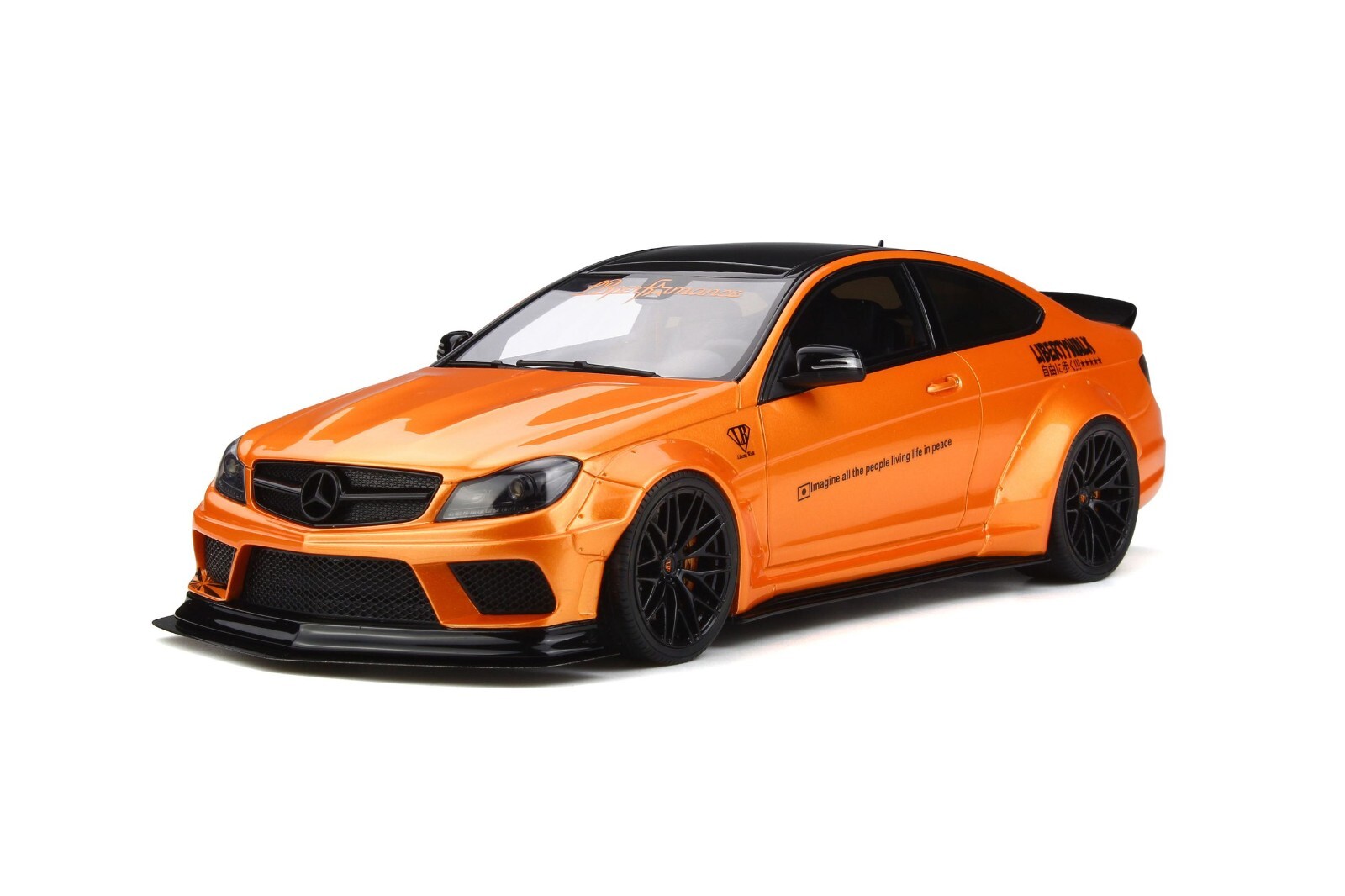 GTスピリット 1/18 メルセデスベンツ LBワークス C63 オレンジ 1:18 GT SPIRIT MERCEDES BENZ C63 AMG LB WORKS W204 ORANGE