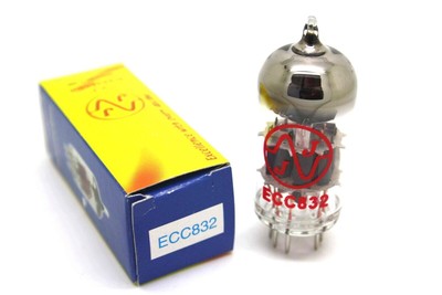 JJ ELECTRONIC ECC832 12DW7 7247 VACUUM TUBE - TESTED!