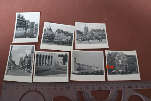 sieben tolle alte Fotos - Stadt  Nürnberg - 30-40er Jahre 