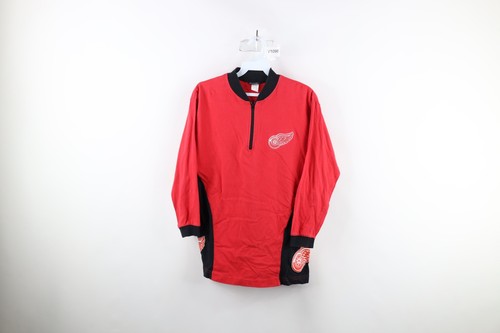 90'sビンテージ古着！アメリカ製 DETROIT RED WINGSスウェット 古着 90s USA製 NHL Detroit Red Wings レッドウィングス