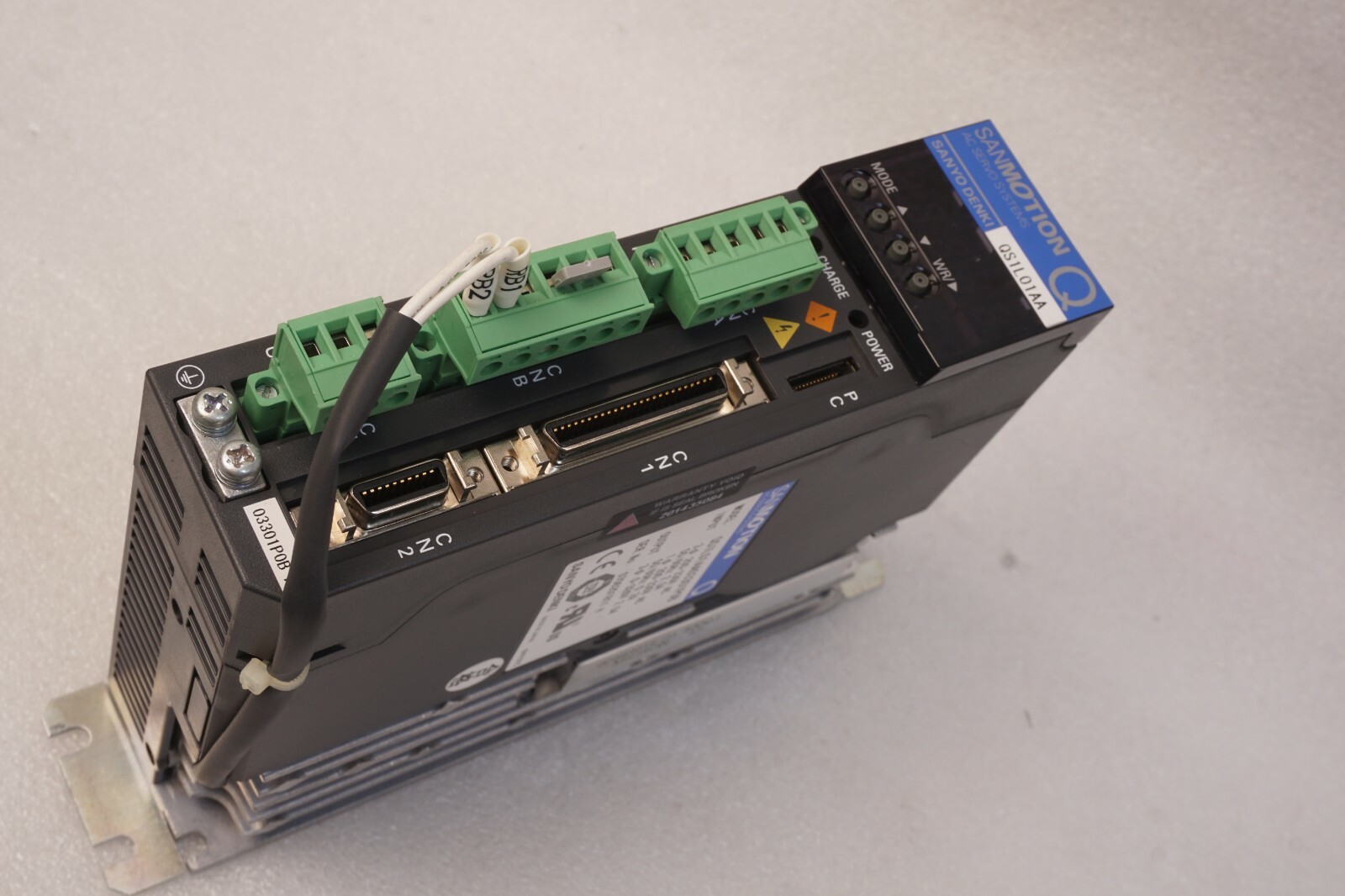 SANYO DENKI QS1L01AA03301P0B AC SERVO DRIVER TESTED WORKING