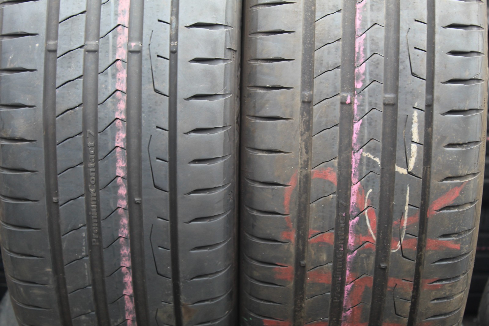 245 45 18 Continental, PC 7, XL, EV, 100Y, x2 A Pair 6.7mm (F1_tyres) L3632