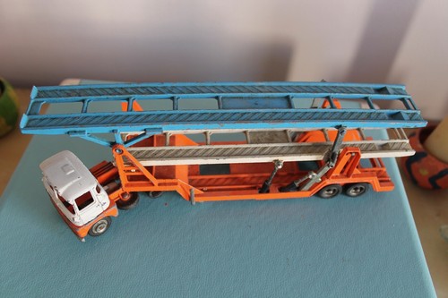当時物 CORGI CARRIMORE TRIDECK 3段積トレーラー 管18 Corgi 11” SCAMMELL CARRIMORE TRIDECK CAR TRANSPORTER Diecast