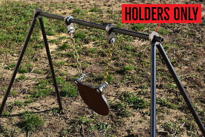 Target Stand Pipe Holder/Target Holder/Chain Kit Set - 1/2" AR500 Steel Holders