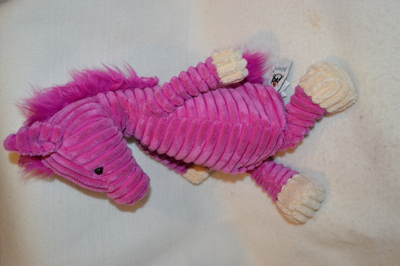 Jellycat Purple Horse Pony Plush Stuffed Animal Floppy Soft 16