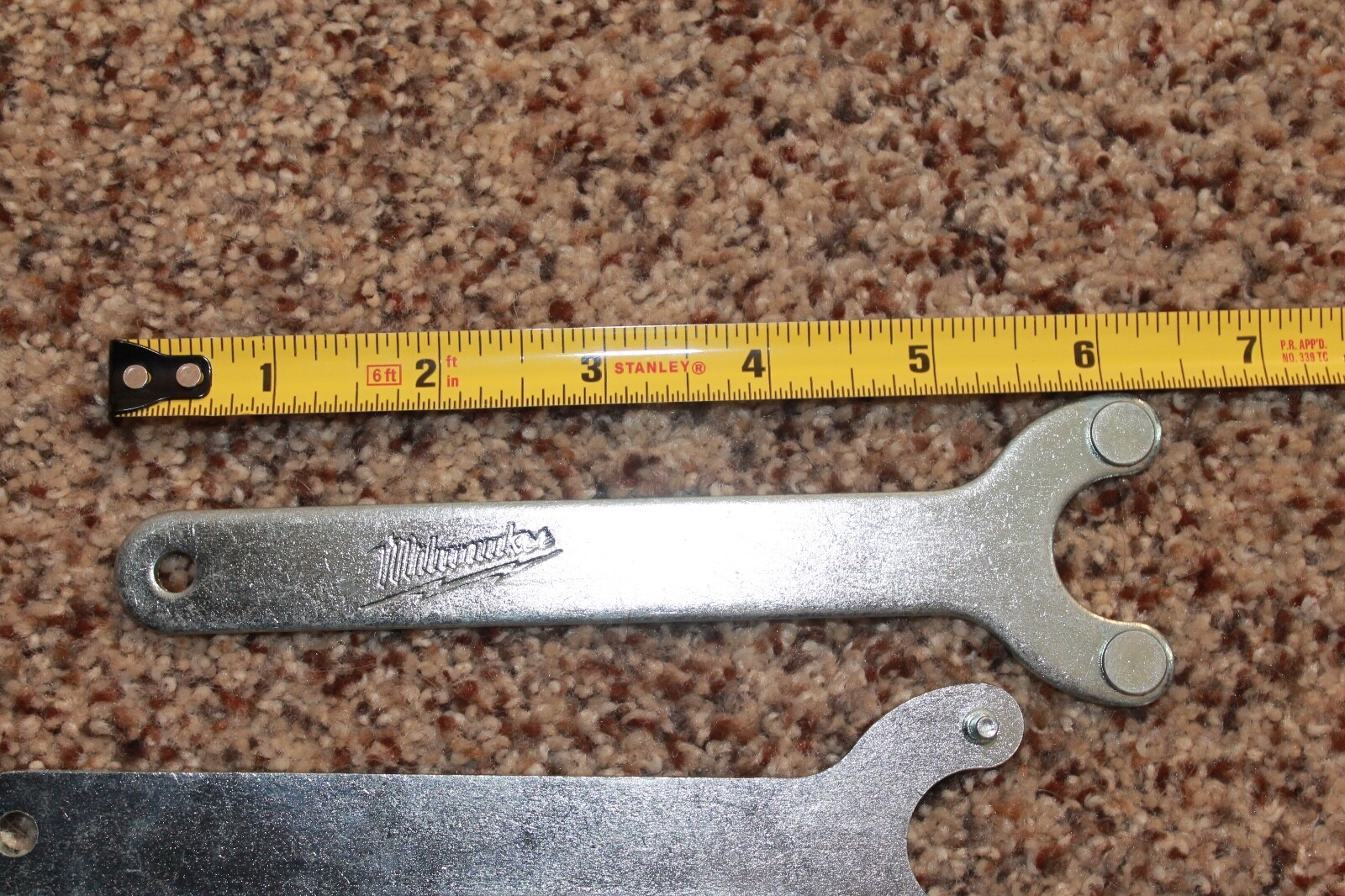 3 Milwaukee Grinder Spanner Wrenches