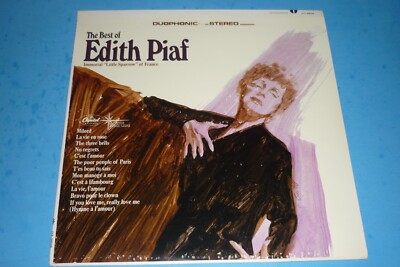 ''THE BEST OF EDITH PIAF'' - RECORD ALBUM LP - CAPITOL / STARLINE RECORDS  DT2616