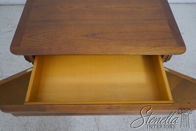 66443EC: Pair GRANGE French Empire Cherry Nightstands 66443EC: Pair GRANGE French Empire Cherry Nightstands