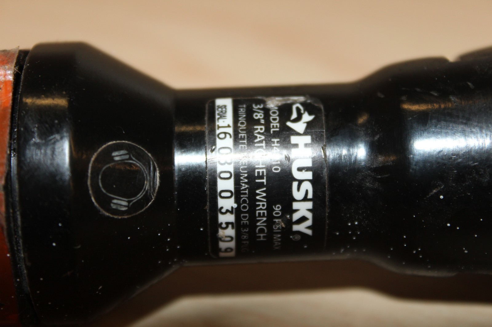 Husky H4110 3/8 Ratcheting Wrench 50FT/LBS. Tool Only Fast Free Shipping