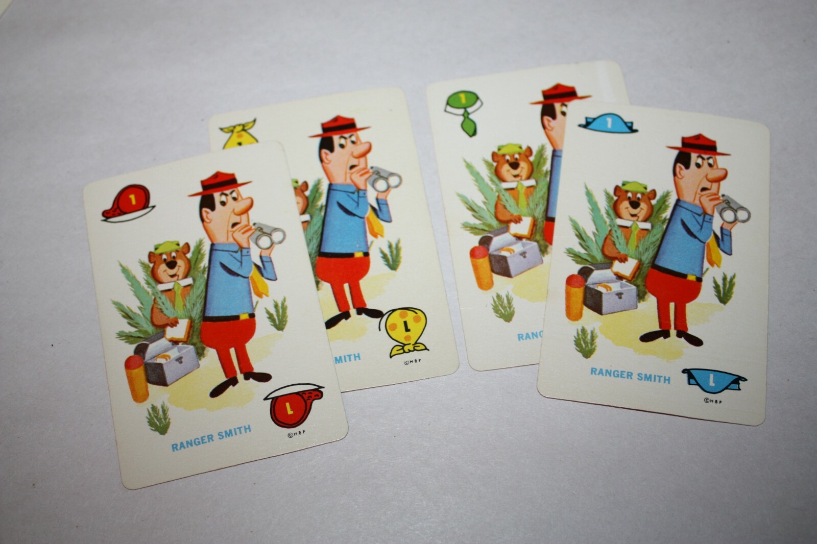 Yogi Bear Rummy Card Game, ED-U-Cards 1961