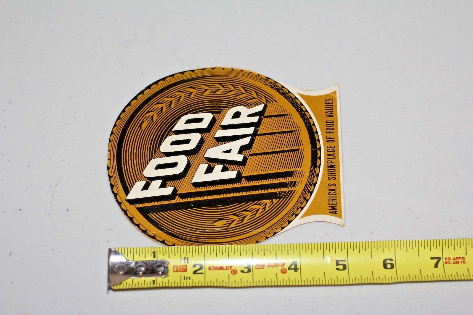 Vintage Needle Book FOOD FAIR made in Japan  (Lot#858)