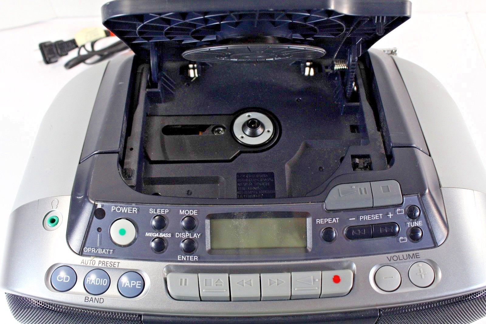 Sony CFD-S03CP MP3 Cassette-corder Boombox CD Player Sony FM/AM Radio