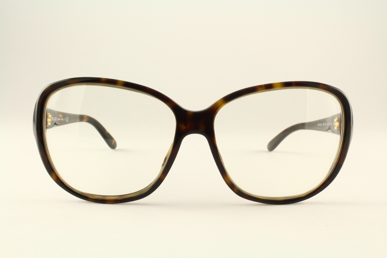 Rare Authentic Prada SPR05M 2AU-1O1 Tortoise 58mm Frames