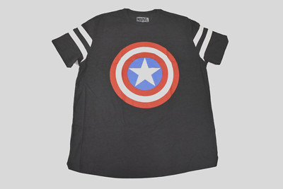 Marvel Mens Big & Tall Captain America Shield Shirt New XLT