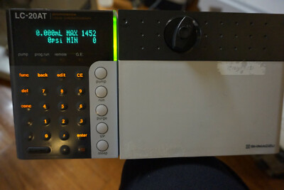 Shimadzu HPLC  Prominence UFLC  LC-20AT pump   liquid delivery 20AT  axdf