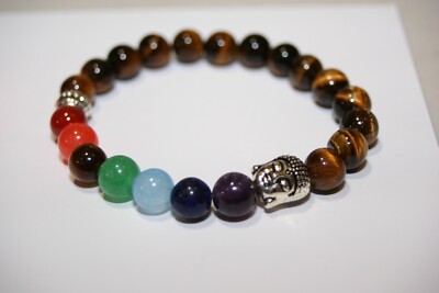 7 chakra healing crystals stones bracelets - Metaphysical - Spiritual - Jewelry