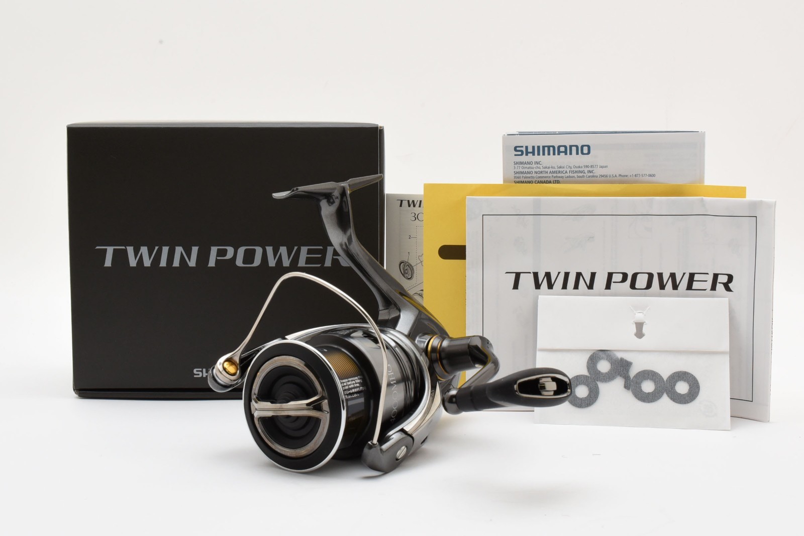 リール SHIMANO24 TWIN POWER 4000MHG Brand New Shimano 24 Twin Power 4000MHG Spinning Fishing