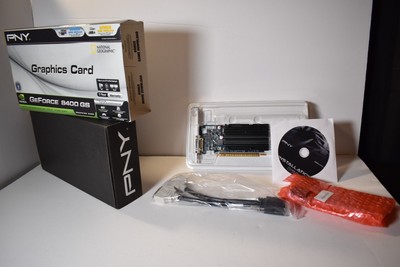 PNY Nvidia GeForce 8400 GS 512MB DDR2 PCI Express 2.0 DMS-59 Graphics Card 