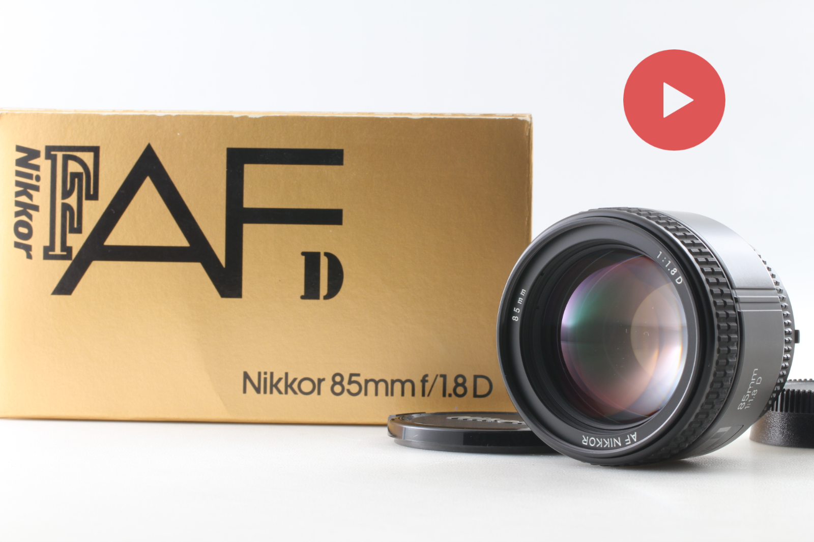 NEAR MINT in BOX 】 Nikon AF Nikkor 85mm f/1.8 D Portrait