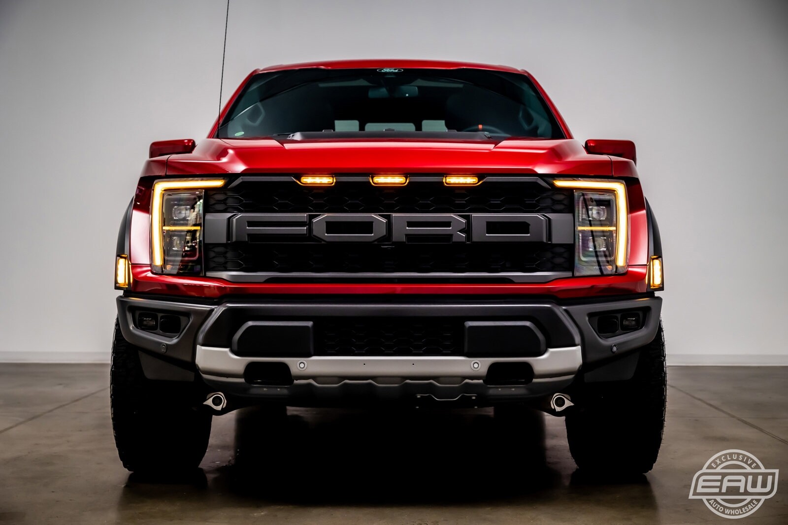 2022 Ford F150 Raptor 257 Miles Rapid Red Metallic Tinted Clearcoat