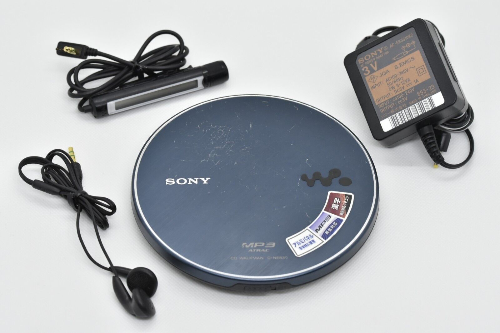 SONY CD Walkman D-NE830 L Portable CD Player Blue MP3 Japan SONY CD Walkman D-NE830 L Portable CD Player Blue MP3 Japan