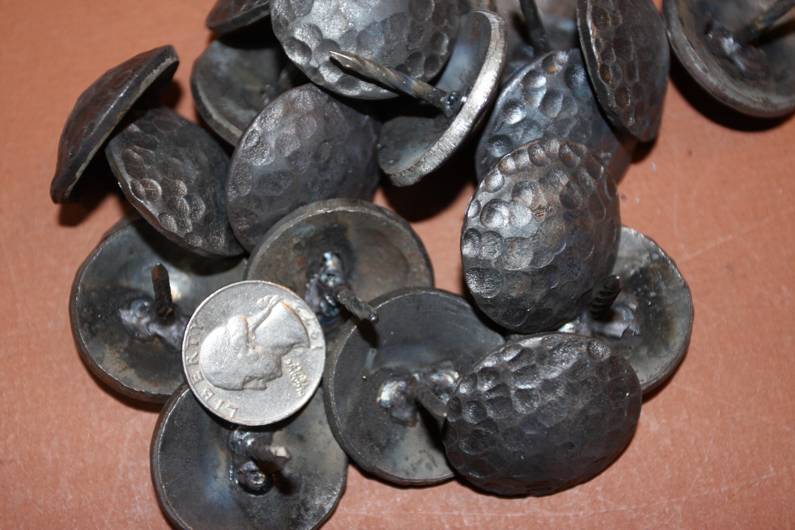 (400) Pack of 400 Clavos, 1 1/4 inch Round Head Restorers Hardware Nails