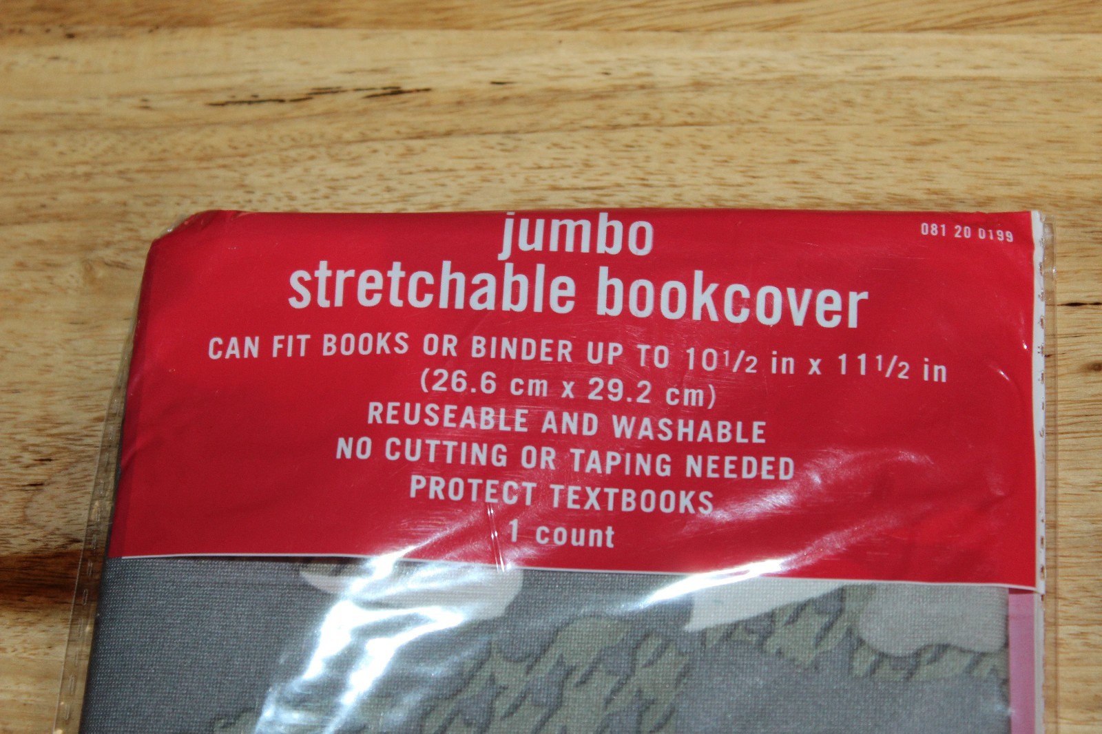 5 Jumbo Stretchable Bookcover Lot Textbook Cover NEW