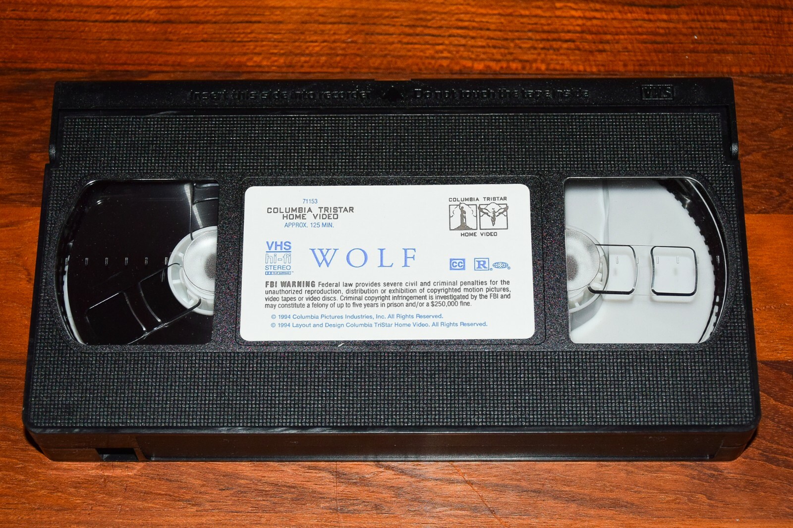 Wolf - Jack Nicholson, Michelle Pfieffer - VHS Horror