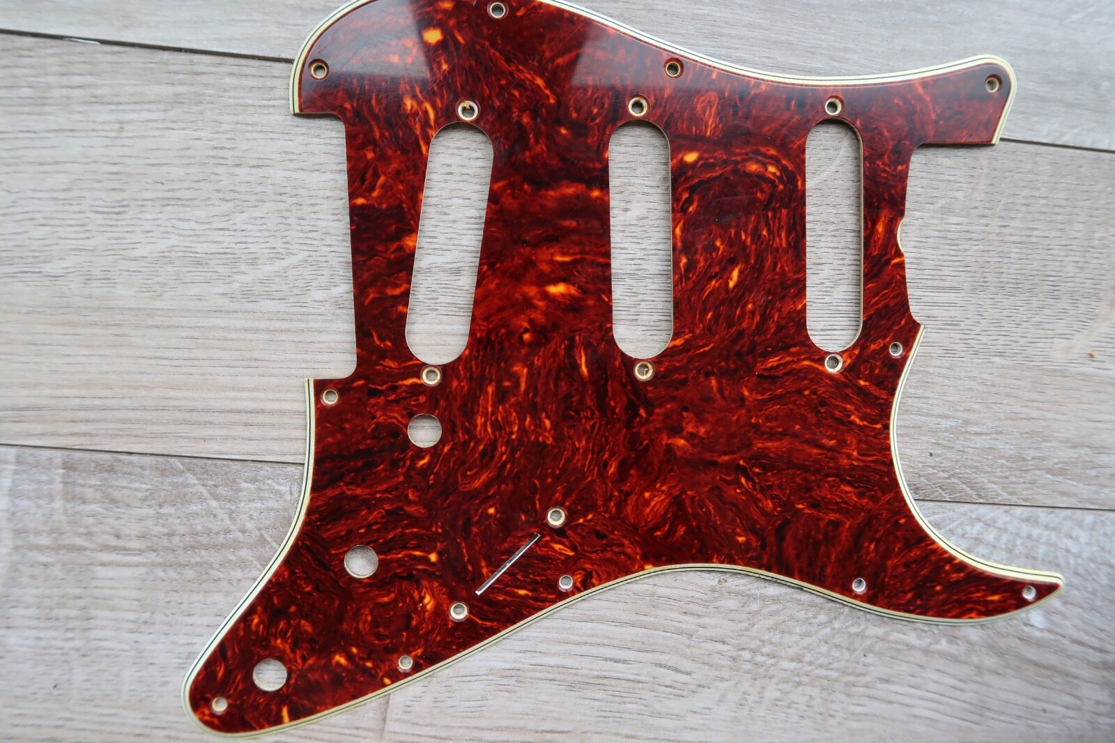 60's Fender Stratocaster pickguard Tortoise celluloid Nitrate 64 66 63