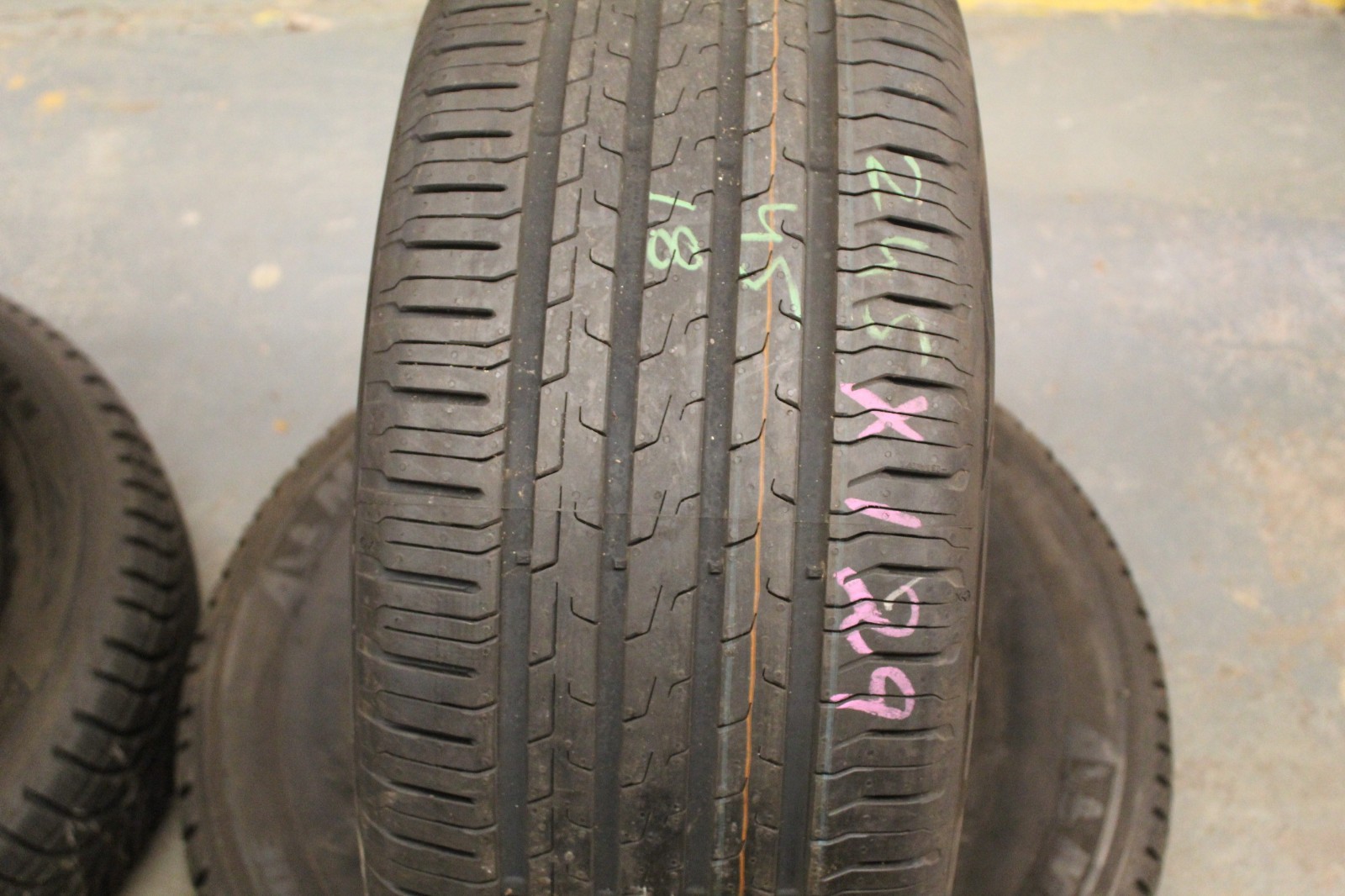 New 245 45 18 Continental, Eco Contact 6, C-Seal, 96W, x1 Tyre (F1_tyres) X129