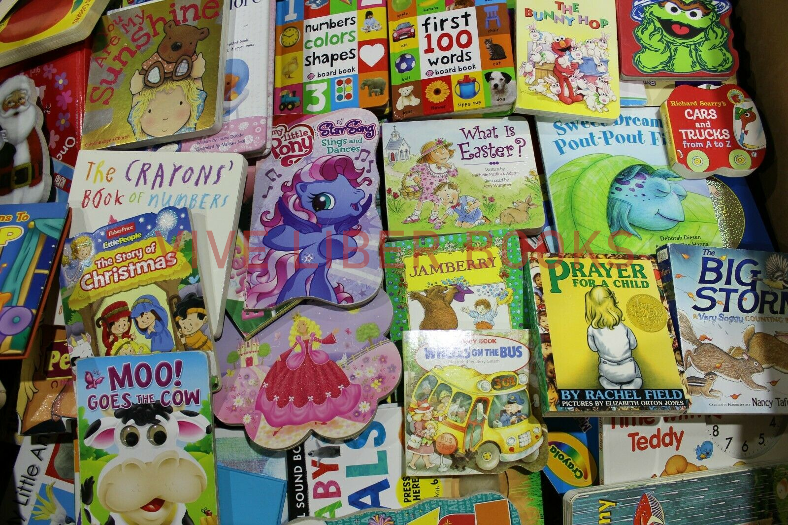 Lot of 20 - Board Books for Children's/ Kids/ Toddler Babies/Preschool/Daycare