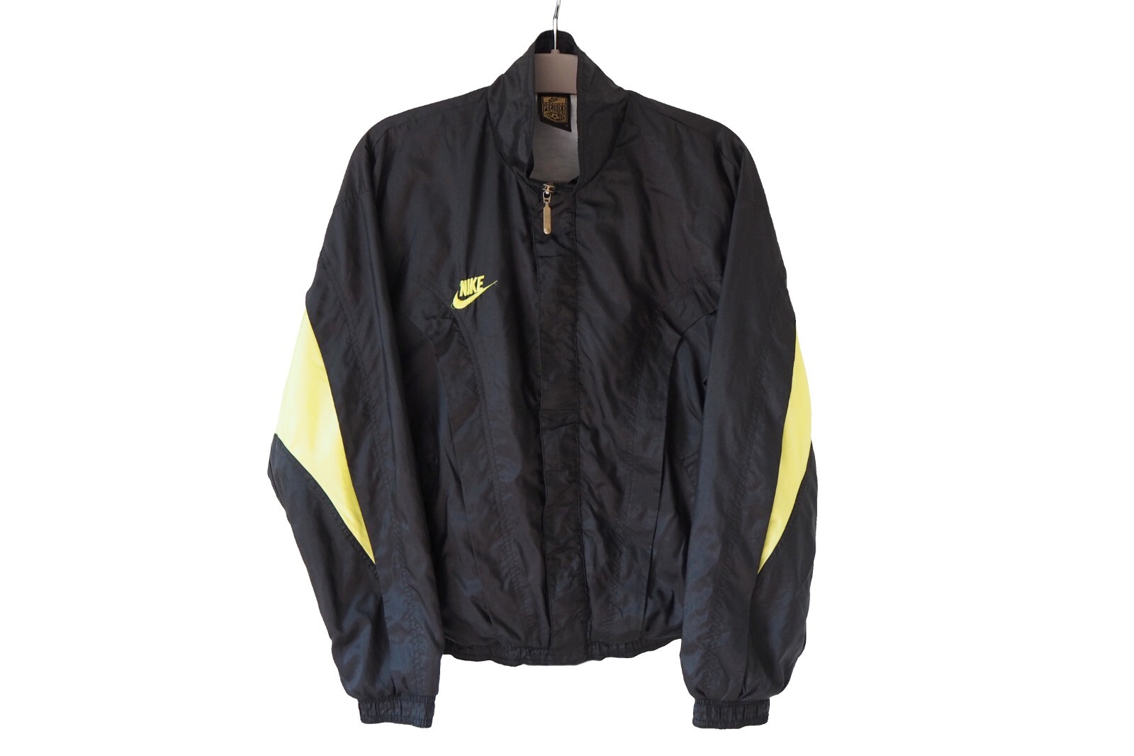 Vintage Nike Air Medium Black Zip Up No Hoodie Track Jacket