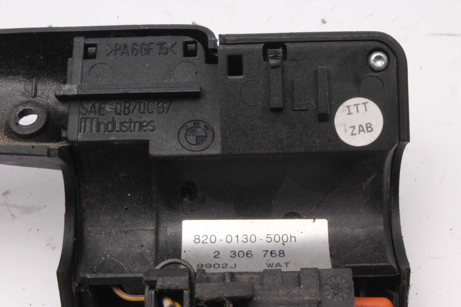 Interrupteur de guidon gauche, interrupteur combiné, montage de l'interrupteur BMW K 1200 RS 547 01-05