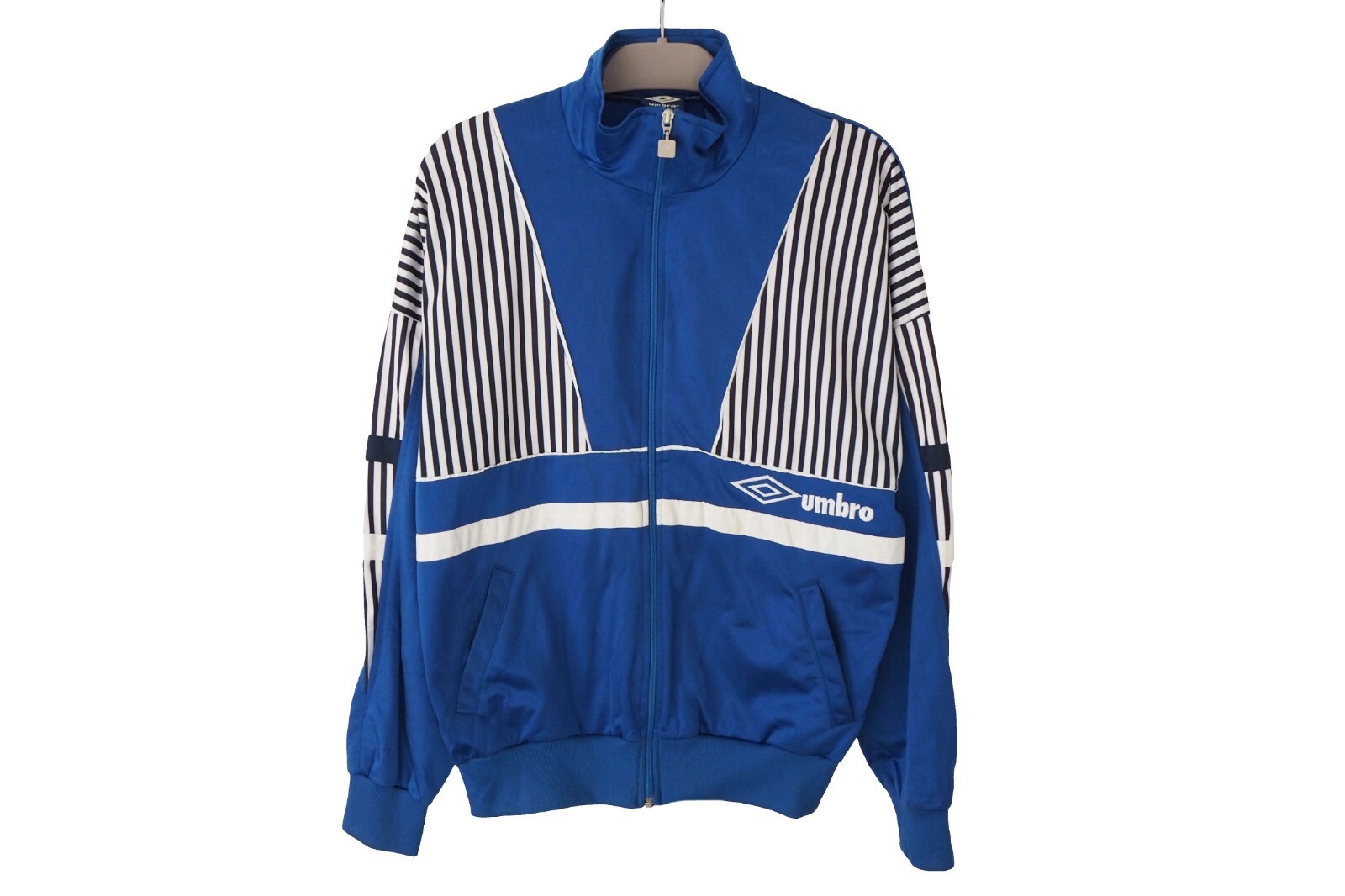 【一点物】UMBRO anorak track jacket 90s Vintage UMBRO Track Jacket Full Zip Size M blue 90s sport