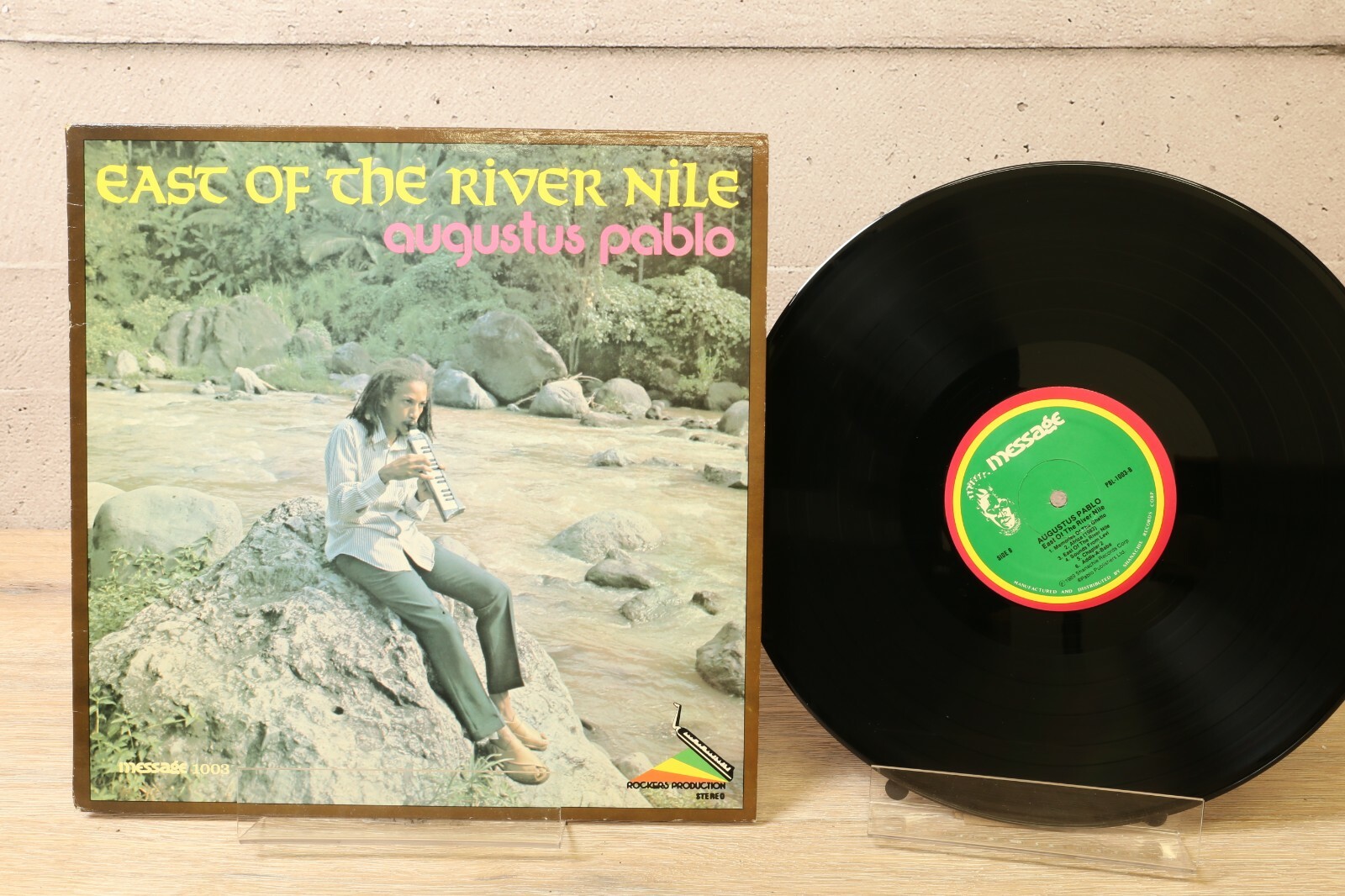 加LP Augustus Pablo East Of The River Nile 1003 Message /00260 Augustus Pablo – East Of The River Nile – Vinyl (LP, Album